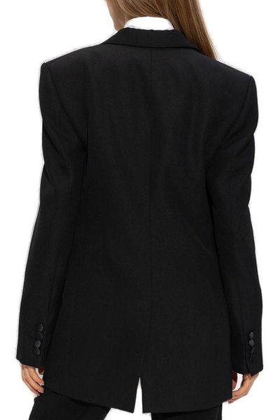 Stella McCartney Tuxedo Satin-Lapels Tailored Blazer