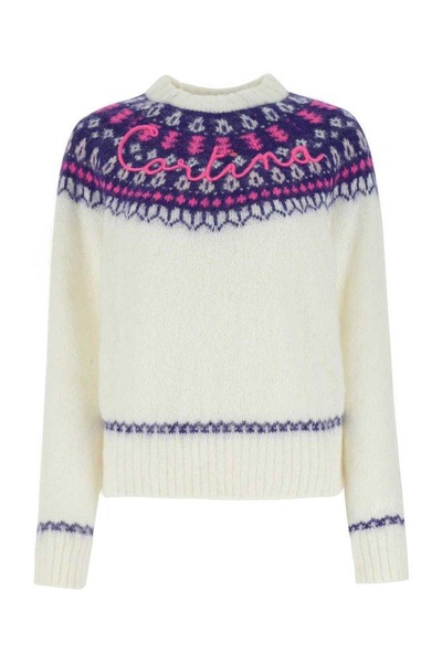 Mc2 Saint Barth Jacquard Knitted Jumper