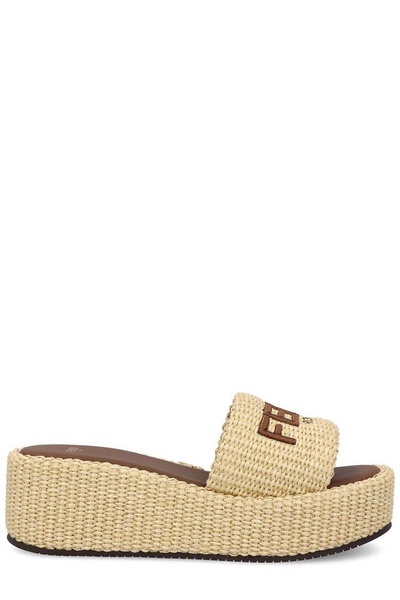 Fendi Sunshine Platform Sandals