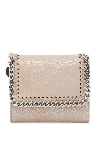 Stella McCartney Falabella Logo Plaque Small Wallet