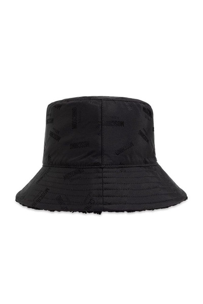 Moschino Logo Printed Bucket Hat