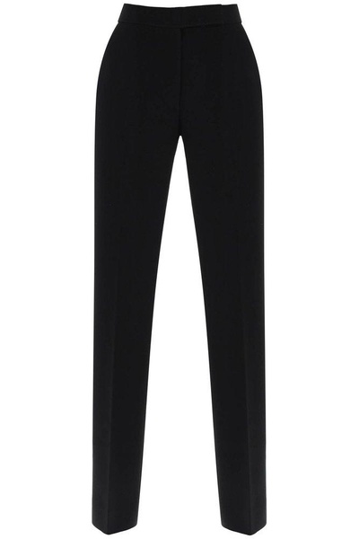 Tory Burch Straight Leg Pants In Crepe Cady