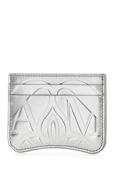 Alexander Mcqueen Logo Embossed Cardholder