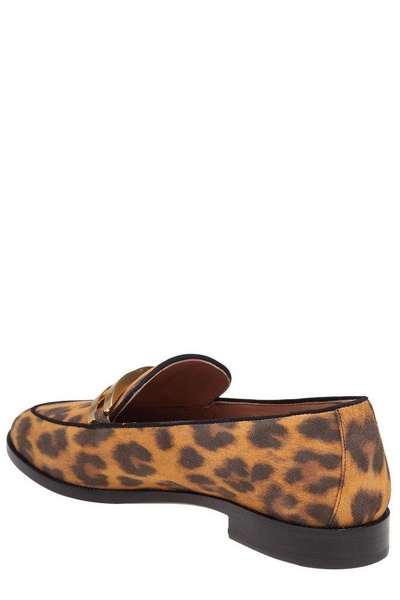 Aquazzurra Spotted Printed Brandi Loafers