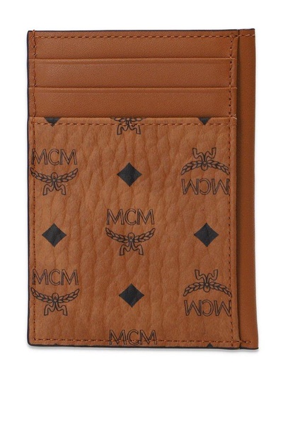 MCM Classic Logo Detailed Card Case