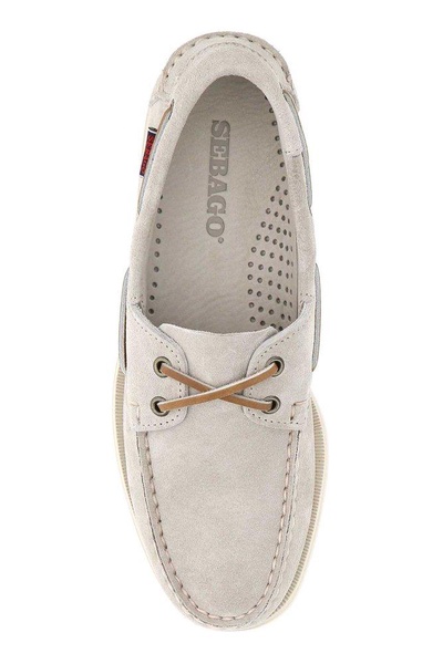 Sebago Round Toe Lace-Up Boat Shoes