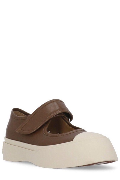 Marni Mary Jane Round-Toe Sneakers