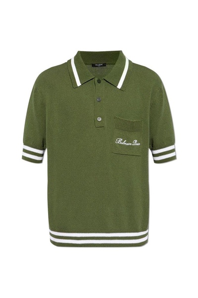 Balmain Short-Sleeved Polo Shirt