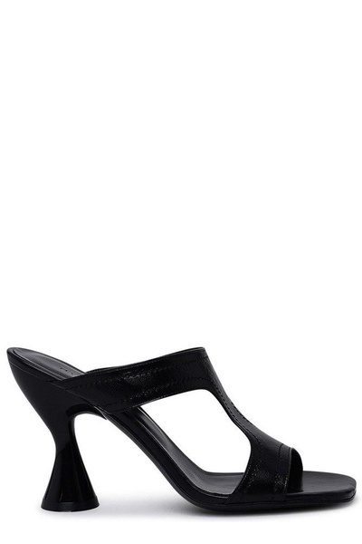 By Far Nadia Cut-Out Heeled Sandals