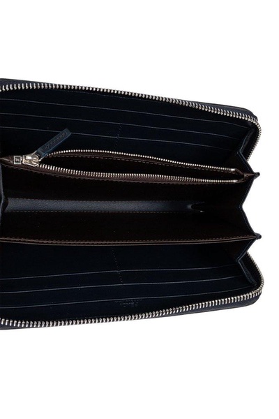 Fendi Diagonal Zip-Around Wallet