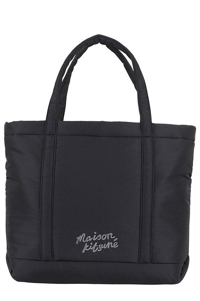 Maison Kitsuné Fox Head Puffer Medium Tote Bag