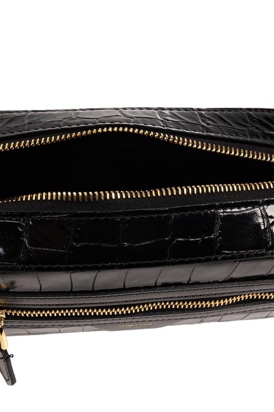 Tom Ford Embossed Zip-Up Clutch Bag