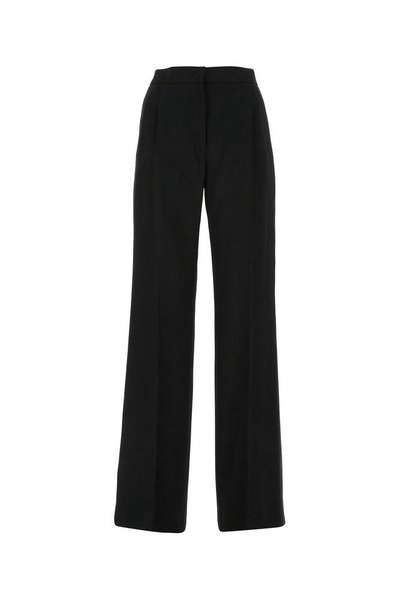 Alberta Ferretti High-Waist Straight Leg Trousers