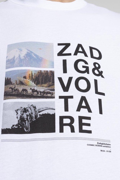 Zadig & Voltaire Ted Photo Printed T-Shirt