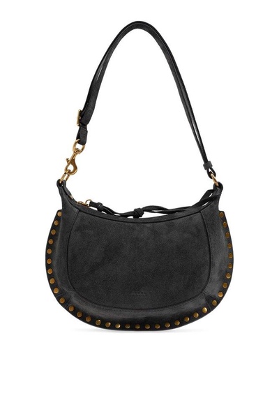 Isabel Marant Oskan Moon Zipped Medium Shoulder Bag