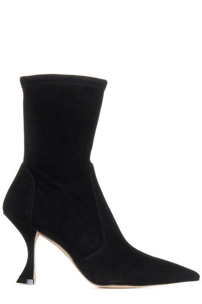 Stuart Weitzman Xcurve Sock Boots