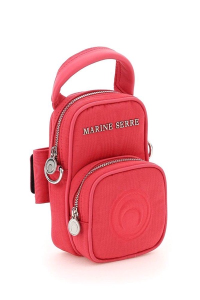 Marine Serre Logo Plaque Mini Corssbody Bag