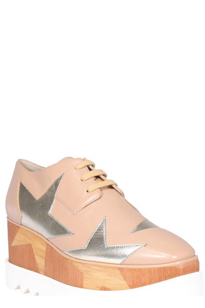 Stella McCartney Elyse Platform Lace-Up Shoes