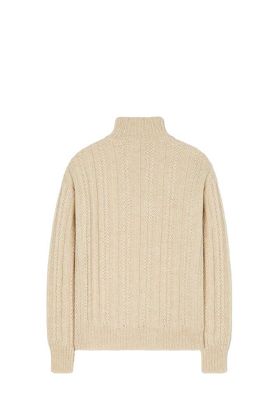 Alanui The Talking Glacier High Neck Knitted Jumper