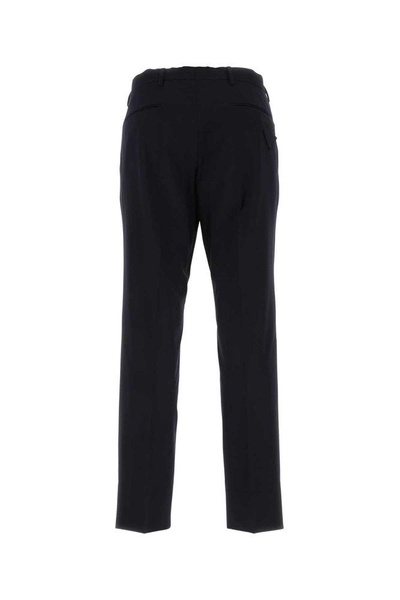 Prada Man Midnight Blue Stretch Wool Pant