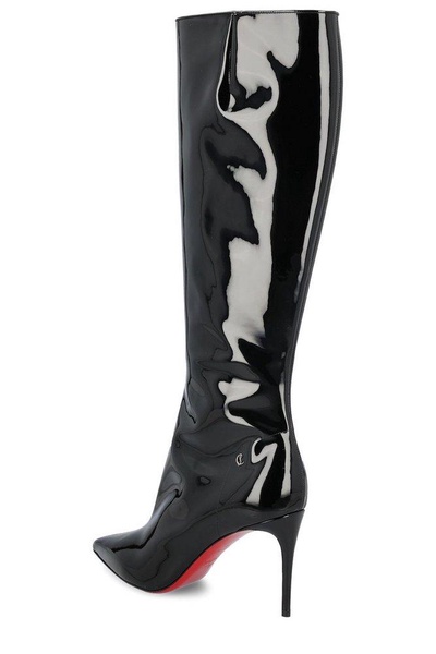 Christian Louboutin Zip-Up Pointed Toe Boots