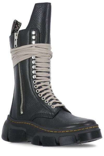 Rick Owens X Dr. Martens 1918 Dmxl Calf Length Boots