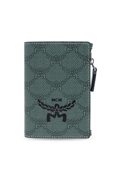 MCM Visetos Print Bi-Fold Wallet