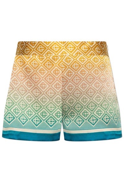 Casablanca Gradient Monogram Tailored Shorts