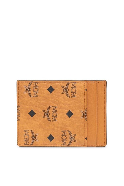 MCM All-Over Logo Printed Cardholder