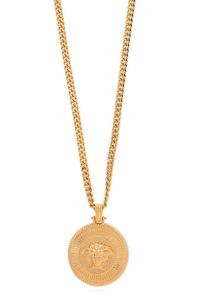 Versace Medusa Pendant Chain Necklace