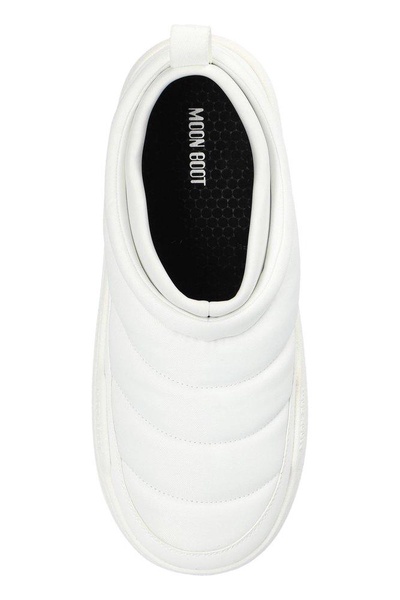 Moon Boot Park Logo-Printed Slip-On Sneakers