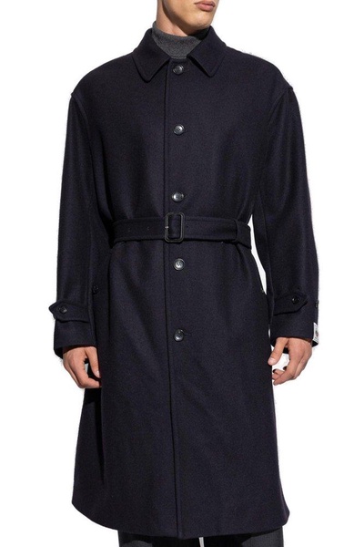 Bally Button-Up Belted Coat