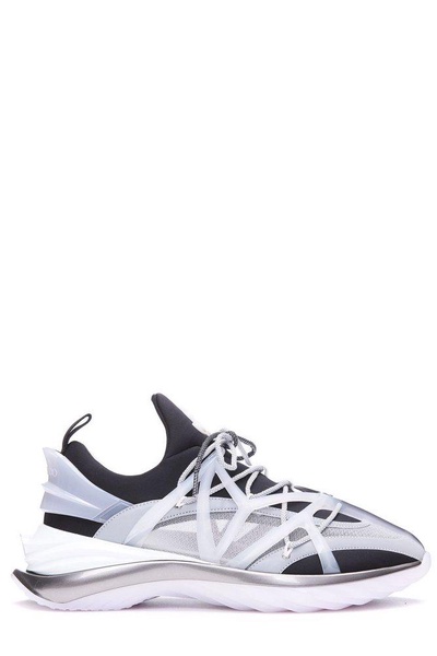 Jimmy Choo Cosmos Lace-Up Sneakers