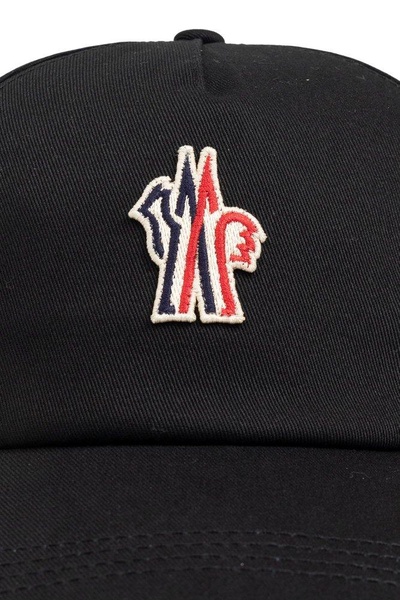 Moncler Grenoble Logo Embroidered Baseball Cap