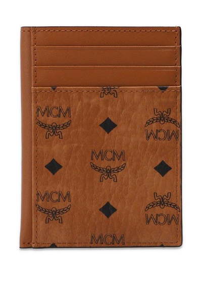 MCM Classic Logo Detailed Card Case