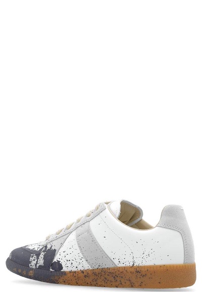 Maison Margiela Paint Replica Lace-Up Sneakers