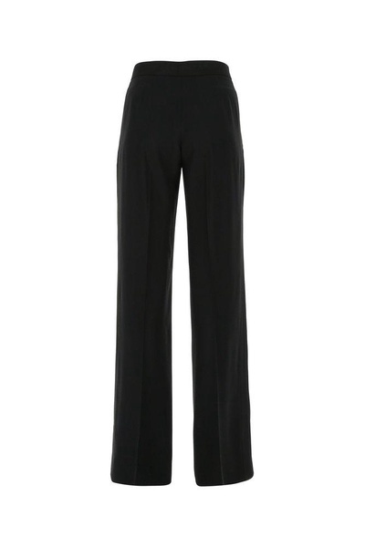 Alberta Ferretti High-Waist Straight Leg Trousers