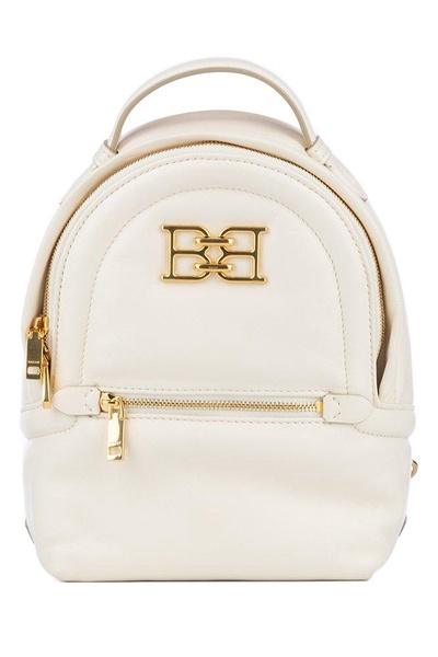 Bally Logo-Plaque Zipped Backpack