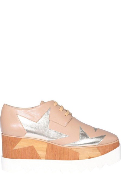 Stella McCartney Elyse Platform Lace-Up Shoes