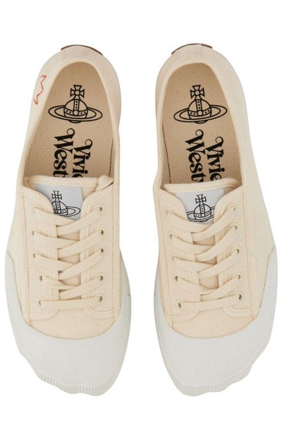 Vivienne Westwood Logo Printed Low-Top Sneakers