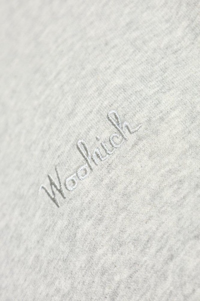 Woolrich Logo Embroidered Drawstring Hoodie