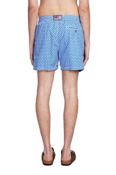 Mc2 Saint Barth Lighting Floral Printed Swim Shorts