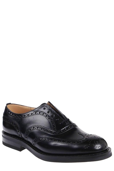 Church's Round-Toe Lace-Up Derby Shoes