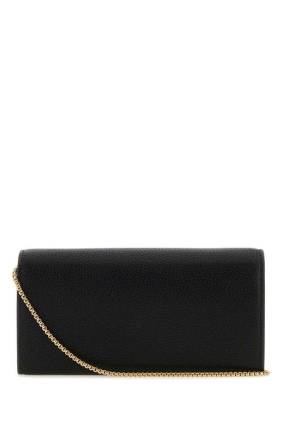 Ferragamo Gancini-Plaque Fold-Over Wallet