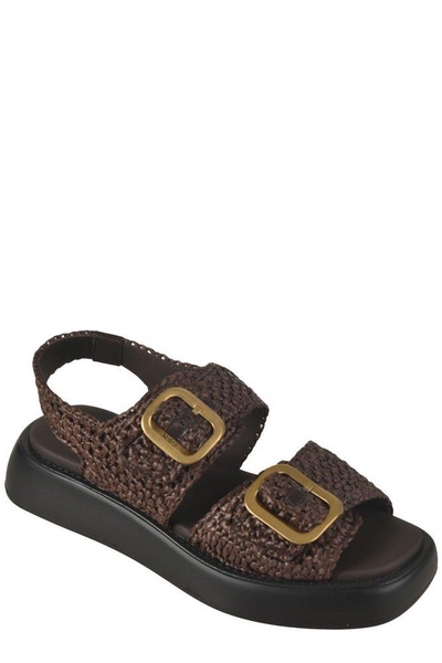 Tod's Double Strap Buckle Sandals