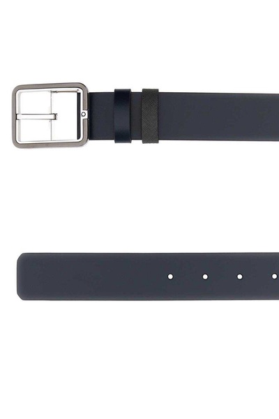 Montblanc Square Reversible Buckled Belt