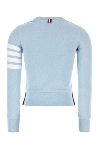 Thom Browne 4-Bar Stripe Crewneck Sweatshirt