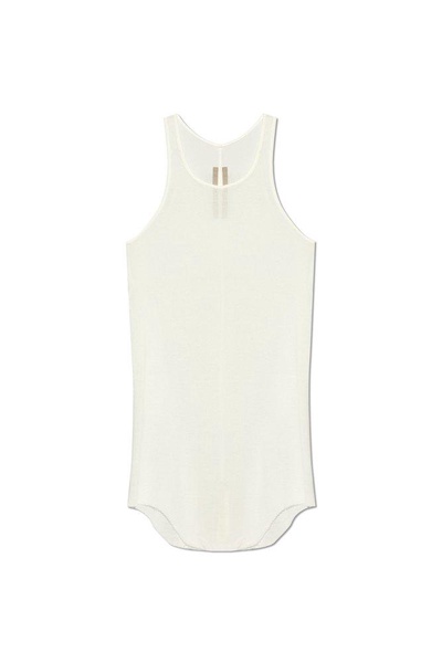 Rick Owens Raw-Cut Ribbed Tank Top