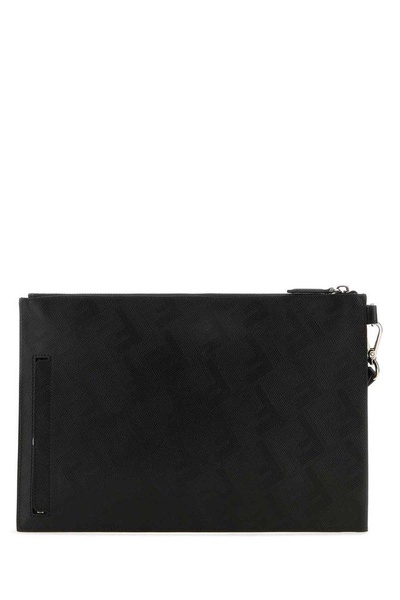 Fendi Shadow Diagonal Flat Pouch