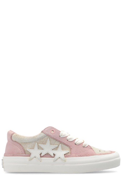 Sunset Skate star-patch leather sneakers